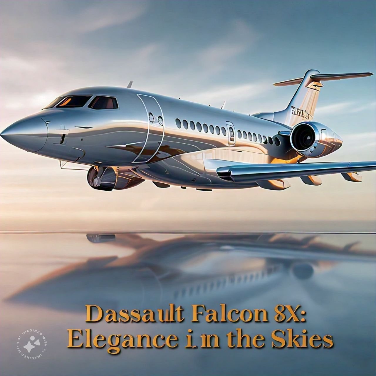 5. Dassault Falcon 8X: Elegance in the Skies